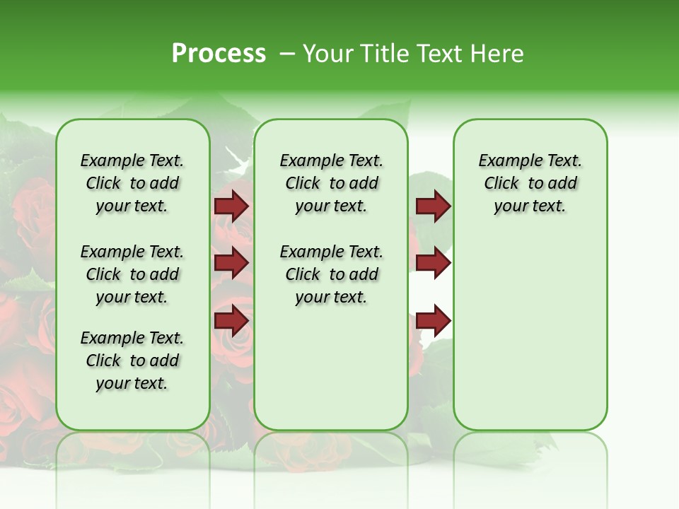Rose Bouquet PowerPoint Template