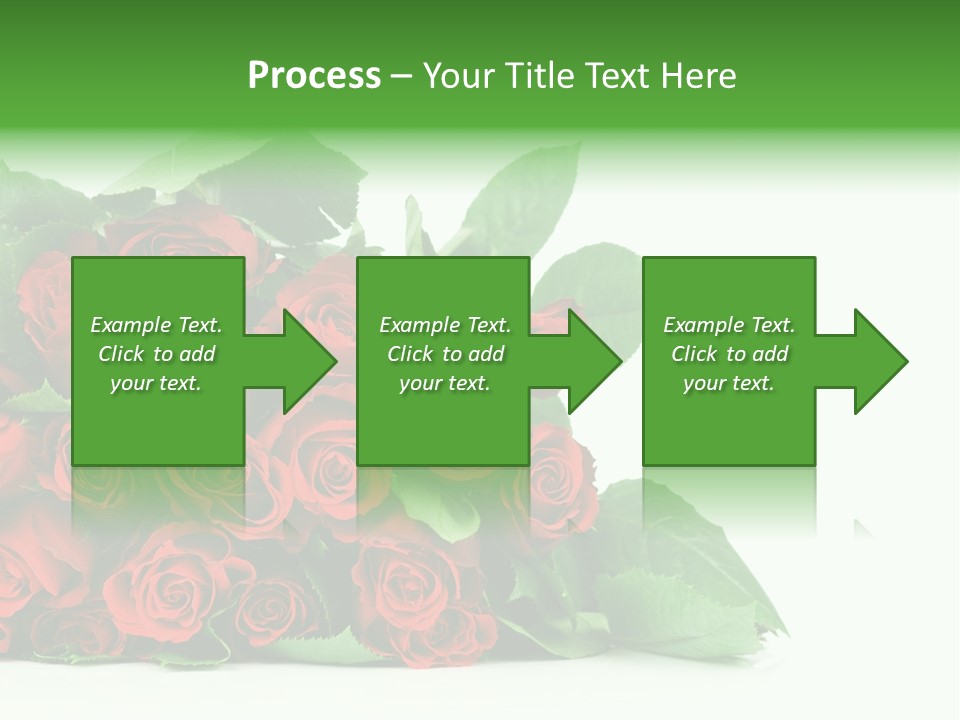 Rose Bouquet PowerPoint Template
