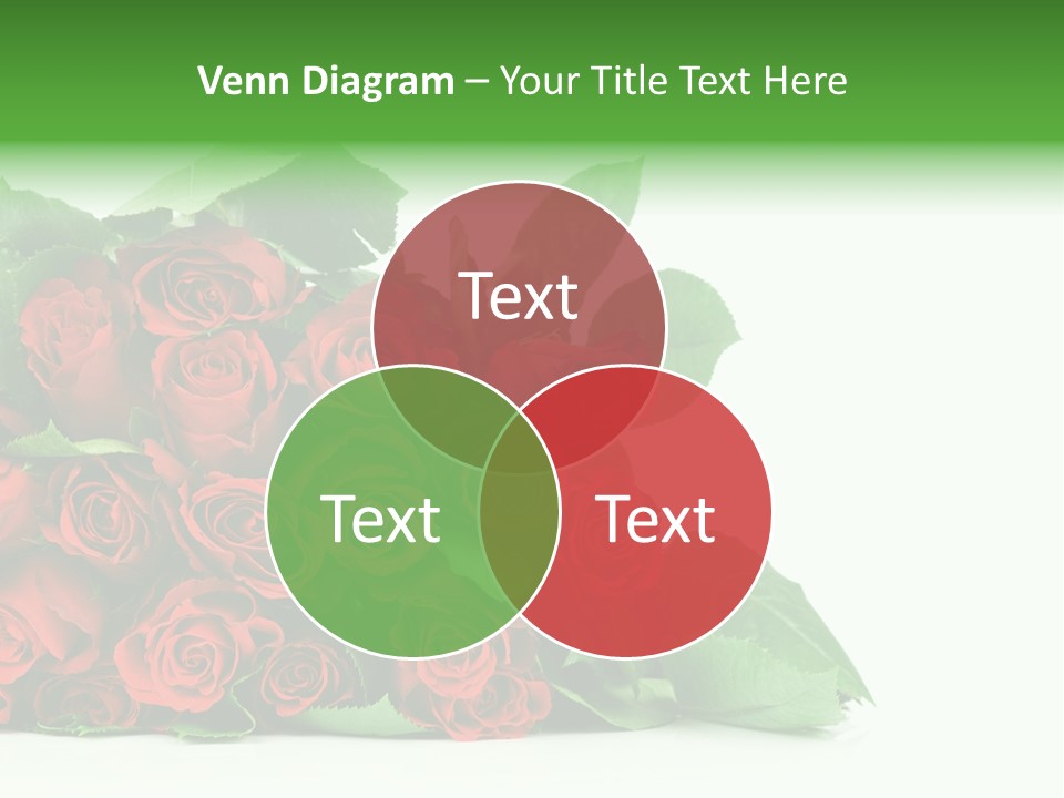 Rose Bouquet PowerPoint Template