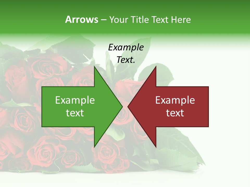 Rose Bouquet PowerPoint Template