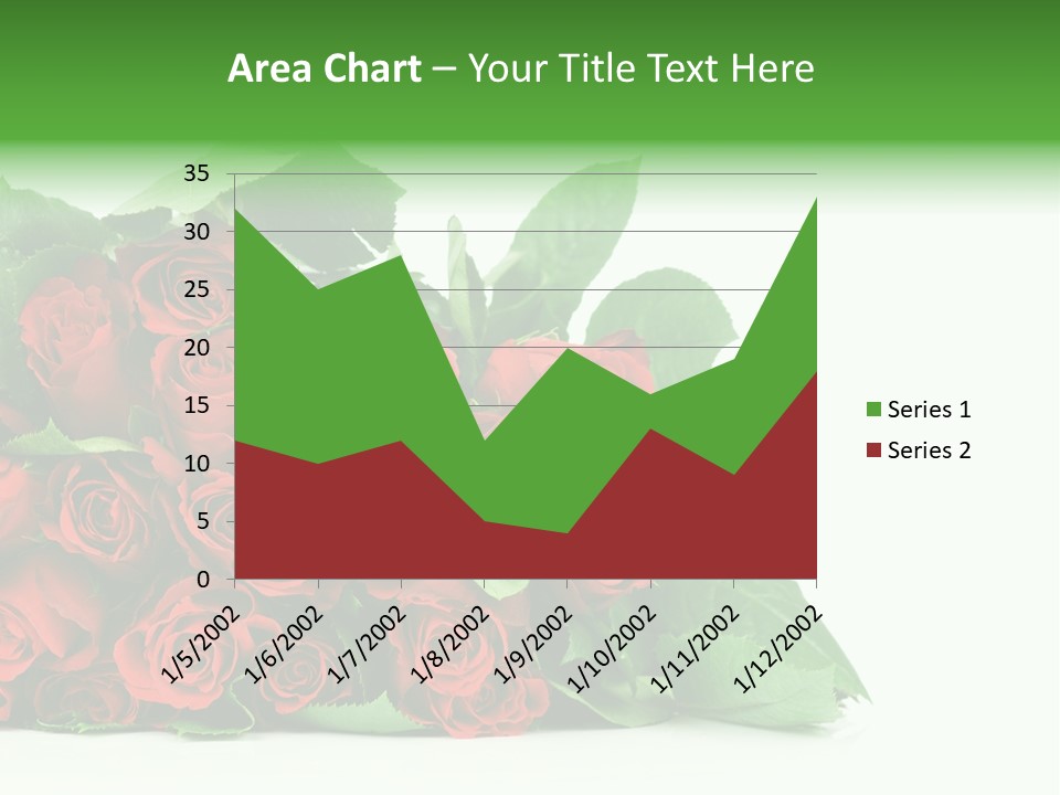 Rose Bouquet PowerPoint Template