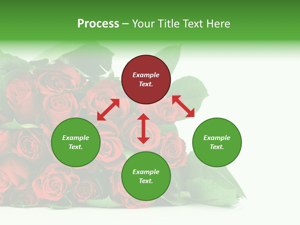 Rose Bouquet PowerPoint Template