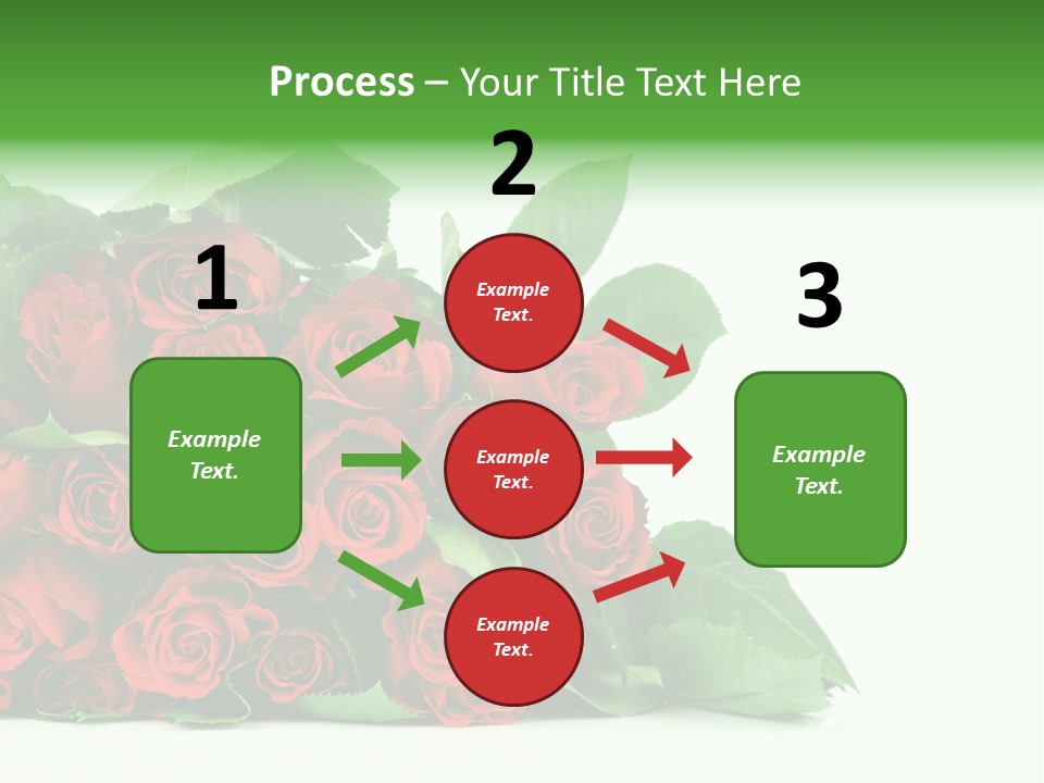 Rose Bouquet PowerPoint Template