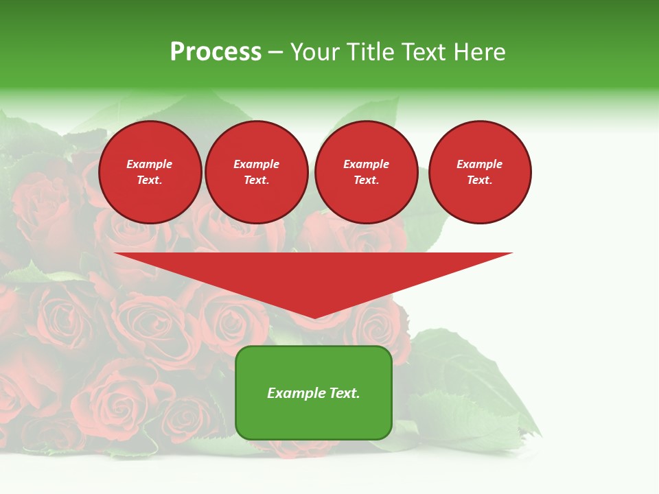 Rose Bouquet PowerPoint Template