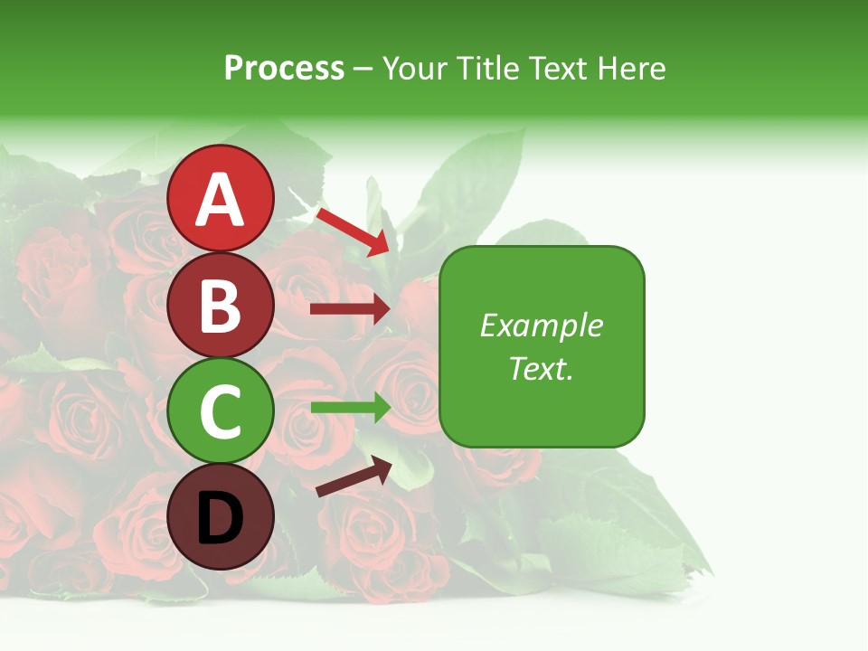 Rose Bouquet PowerPoint Template
