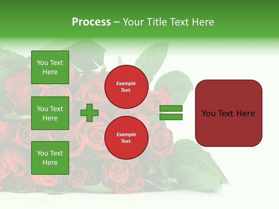 Rose Bouquet PowerPoint Template