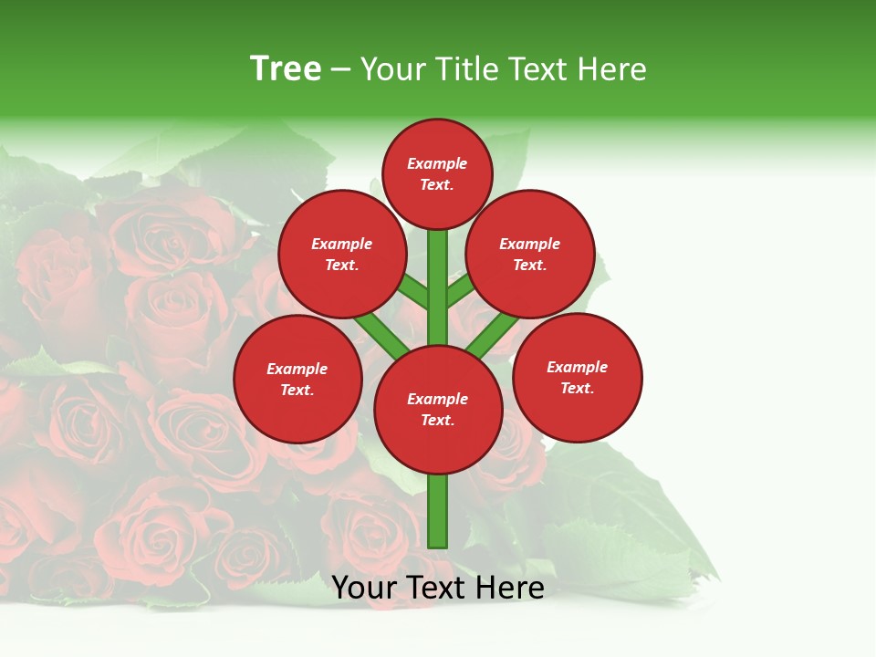 Rose Bouquet PowerPoint Template