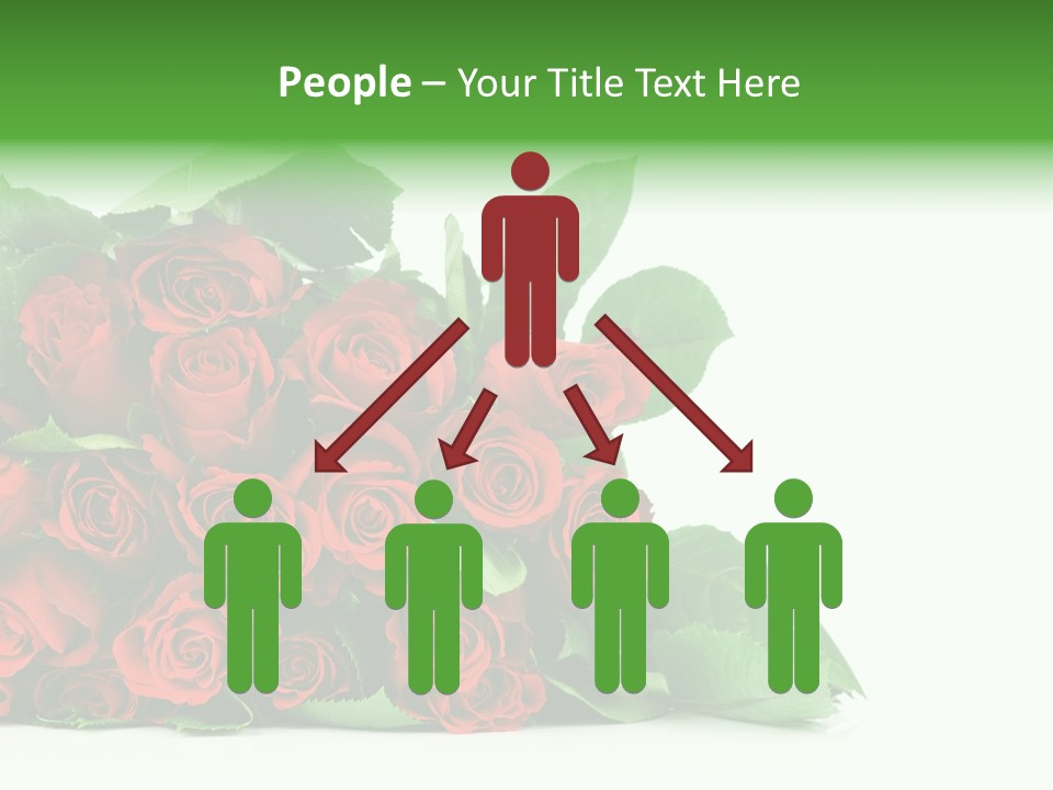 Rose Bouquet PowerPoint Template