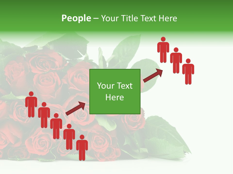 Rose Bouquet PowerPoint Template