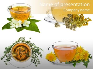 Tea Drinks PowerPoint Template
