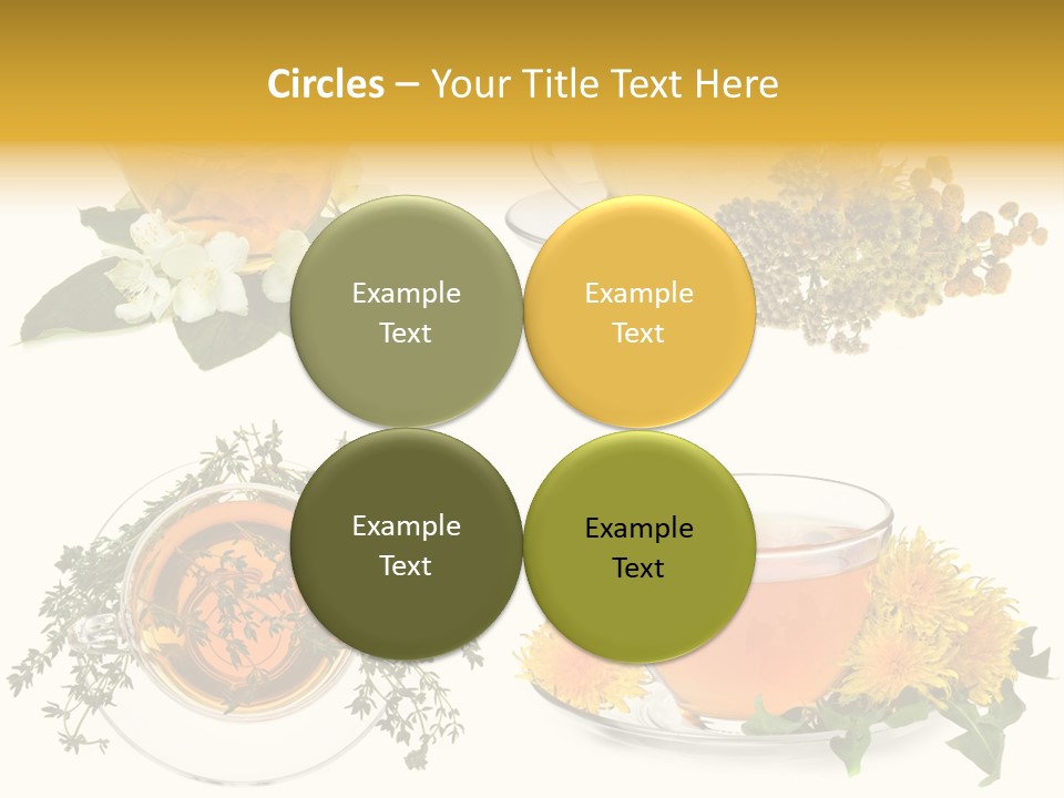 Tea Drinks PowerPoint Template