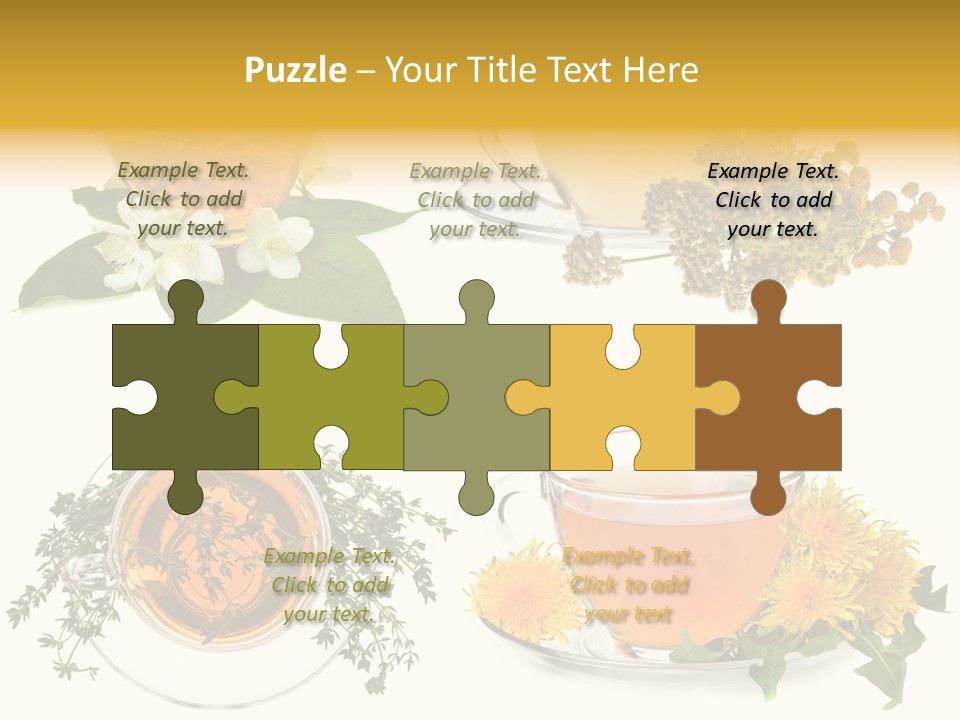 Tea Drinks PowerPoint Template