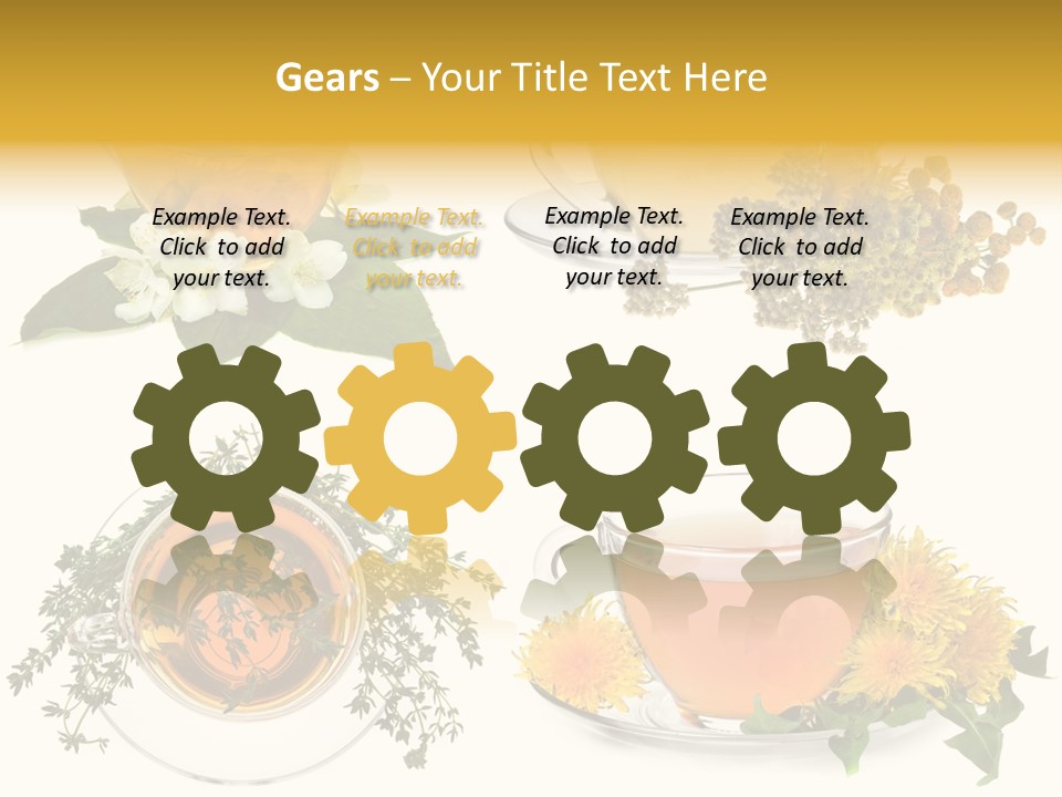 Tea Drinks PowerPoint Template