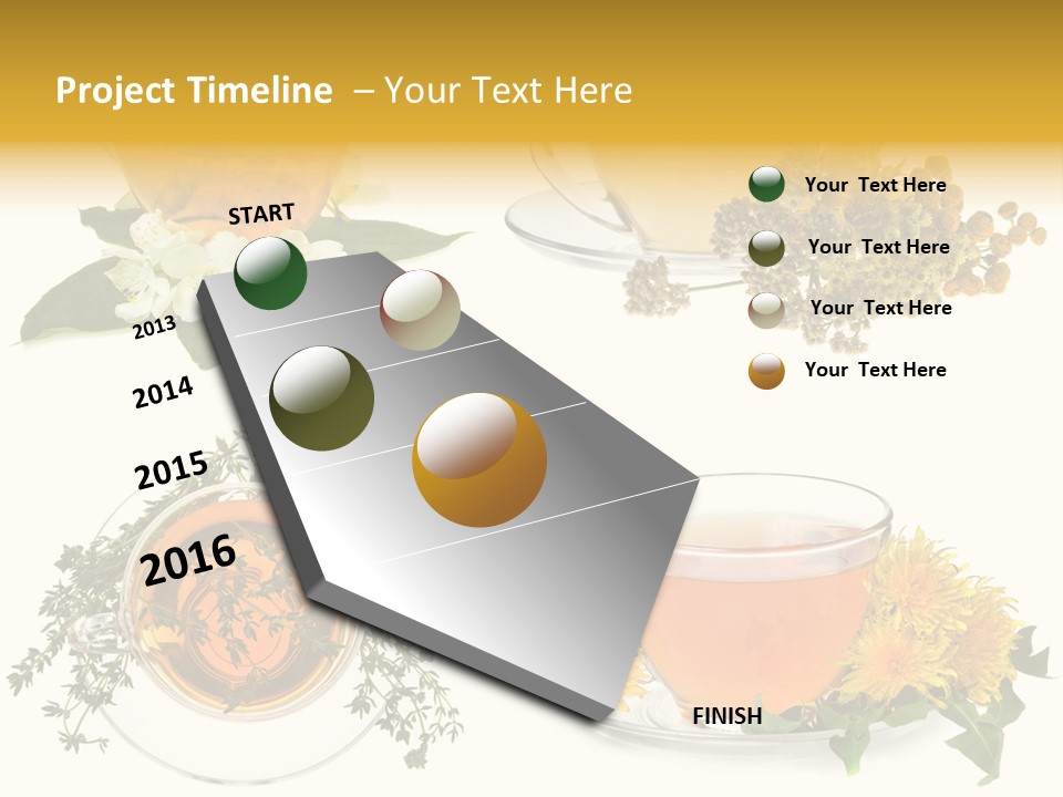Tea Drinks PowerPoint Template
