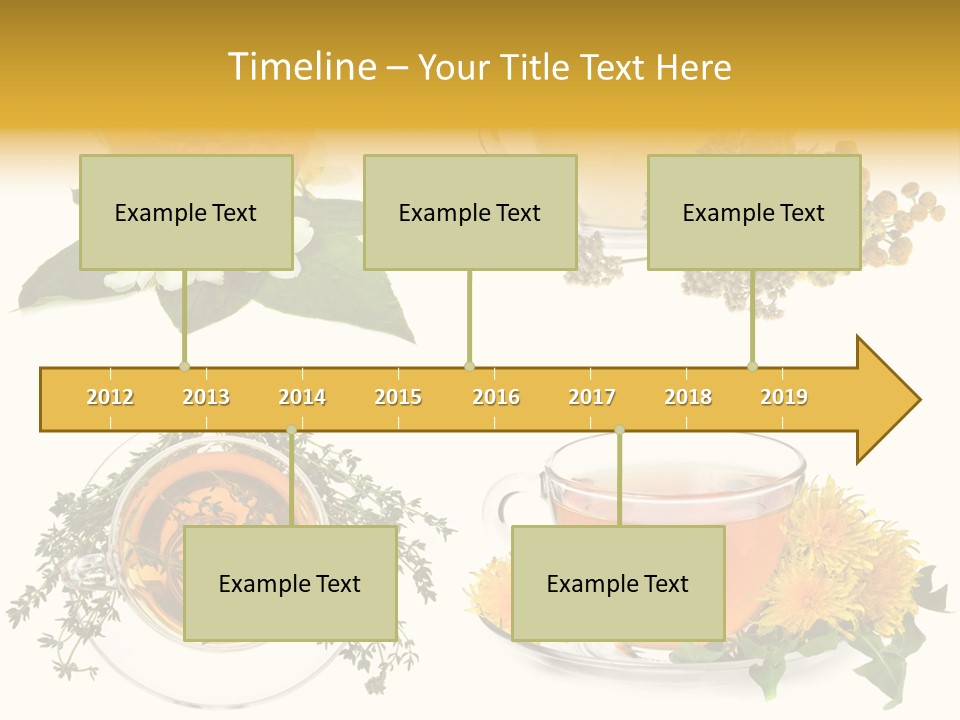 Tea Drinks PowerPoint Template