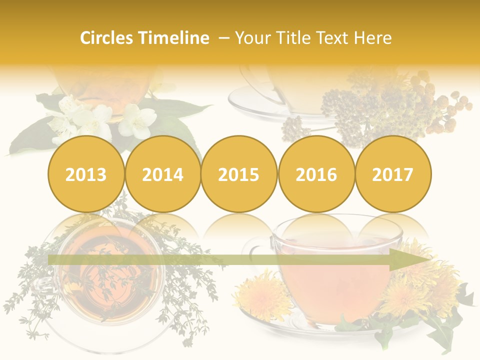 Tea Drinks PowerPoint Template