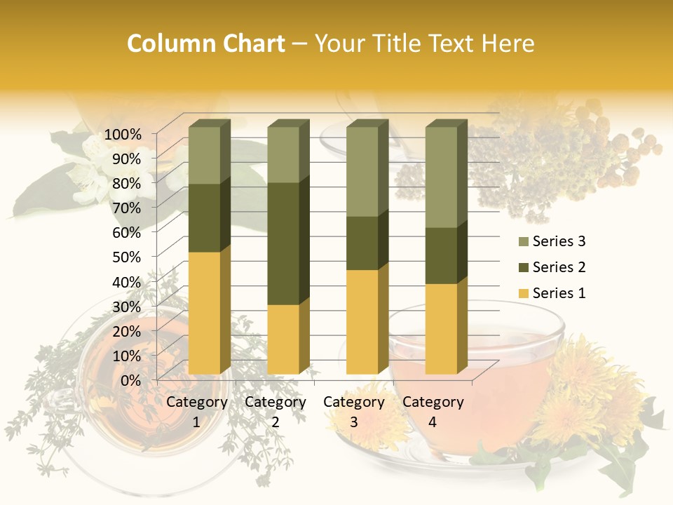 Tea Drinks PowerPoint Template