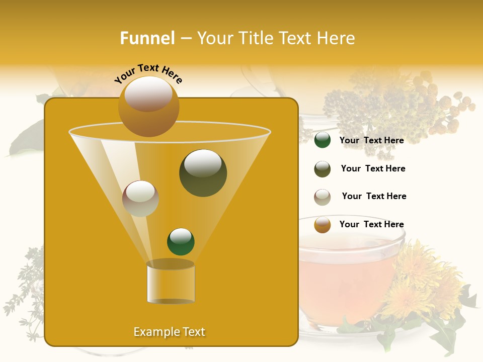Tea Drinks PowerPoint Template