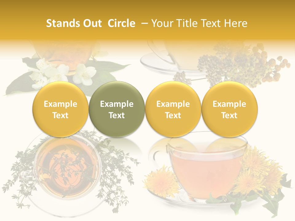 Tea Drinks PowerPoint Template