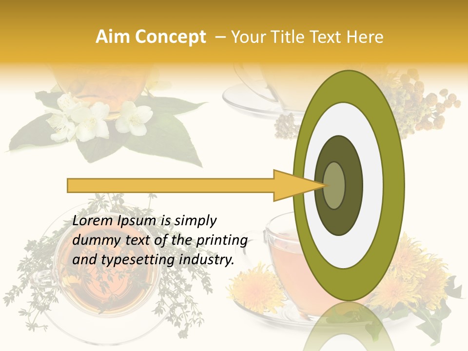 Tea Drinks PowerPoint Template