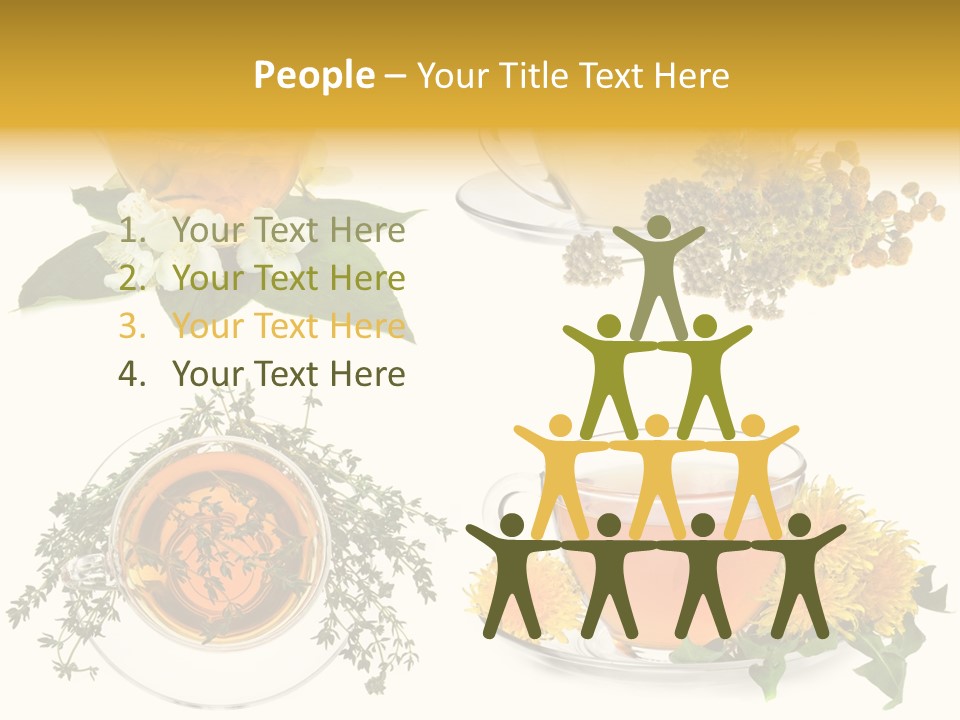 Tea Drinks PowerPoint Template