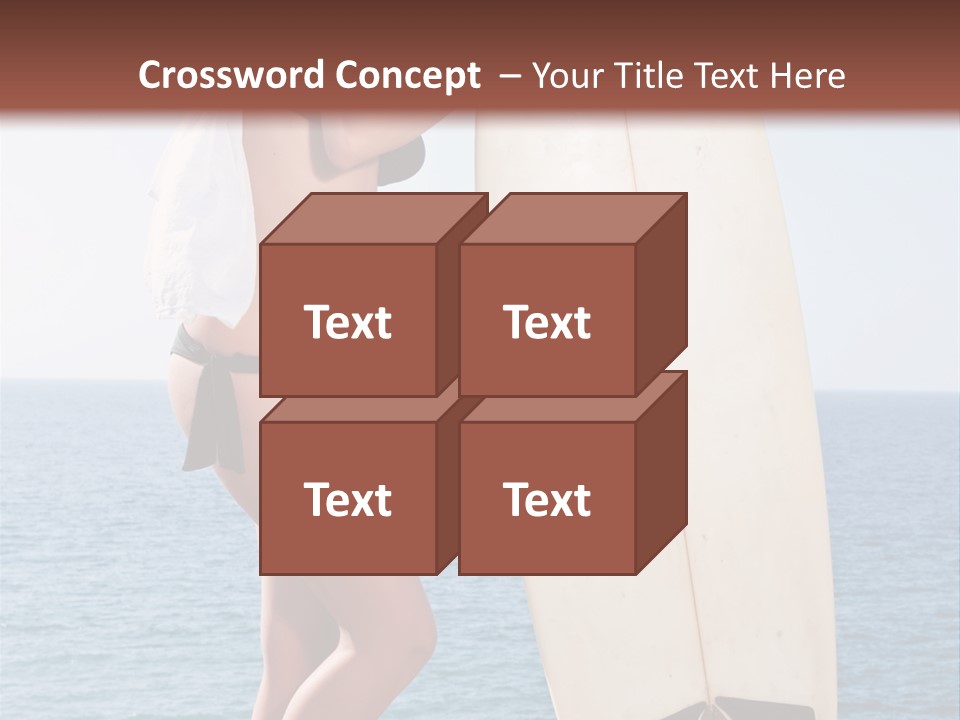 Space Person Board PowerPoint Template