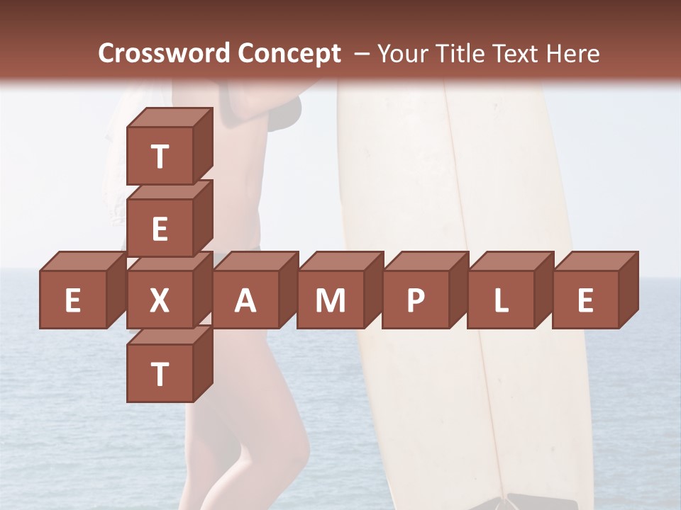 Space Person Board PowerPoint Template