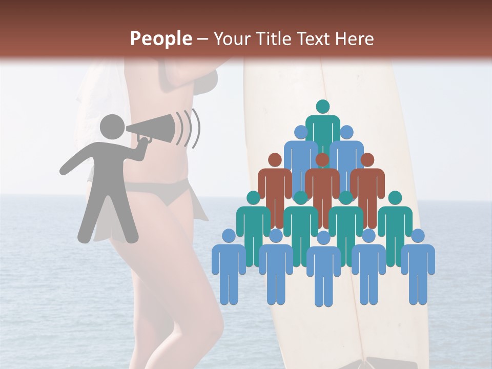 Space Person Board PowerPoint Template