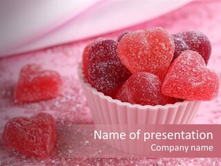 Heart Candy PowerPoint Template