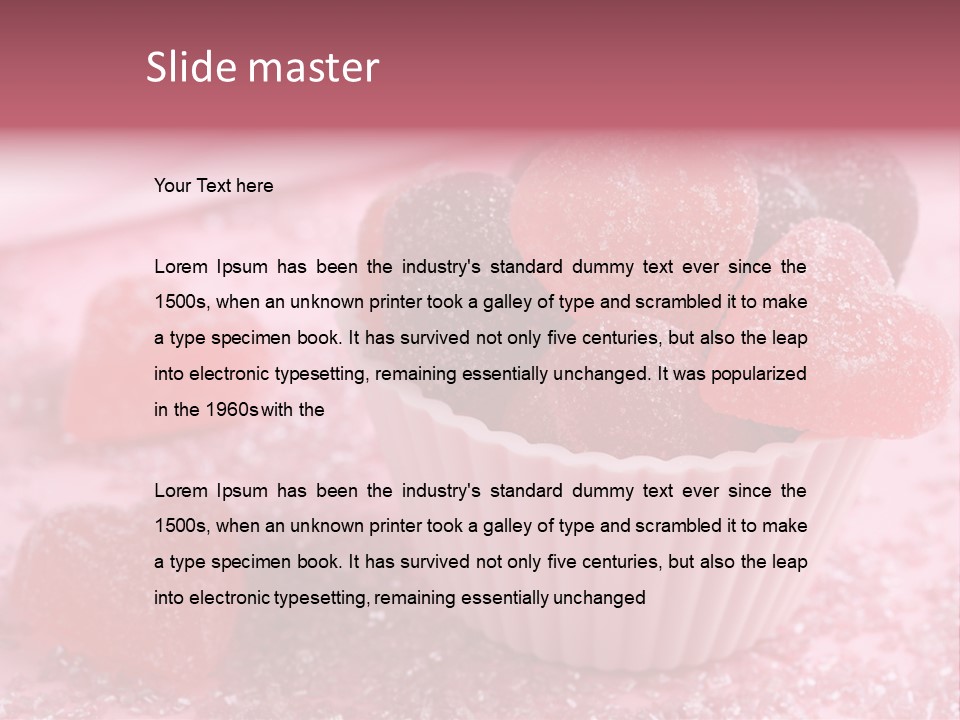 Heart Candy PowerPoint Template