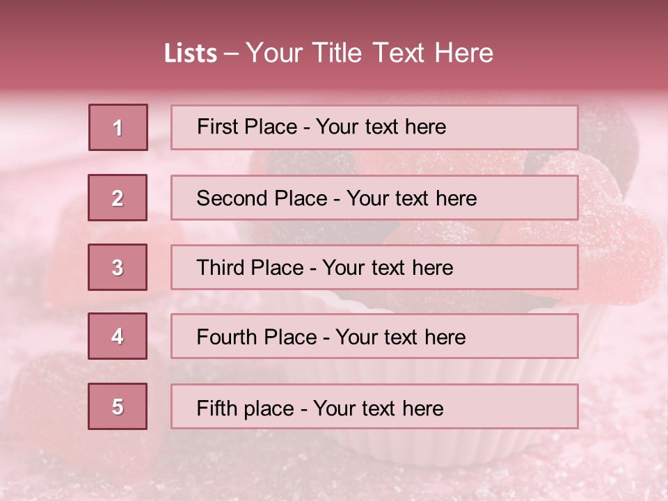 Heart Candy PowerPoint Template