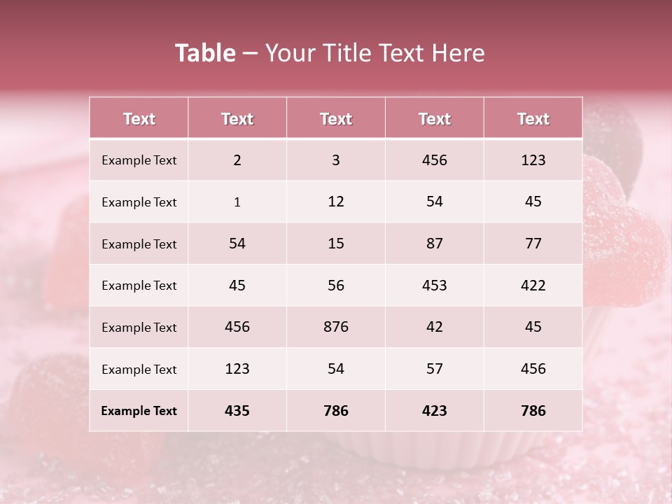 Heart Candy PowerPoint Template