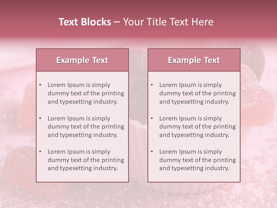 Heart Candy PowerPoint Template
