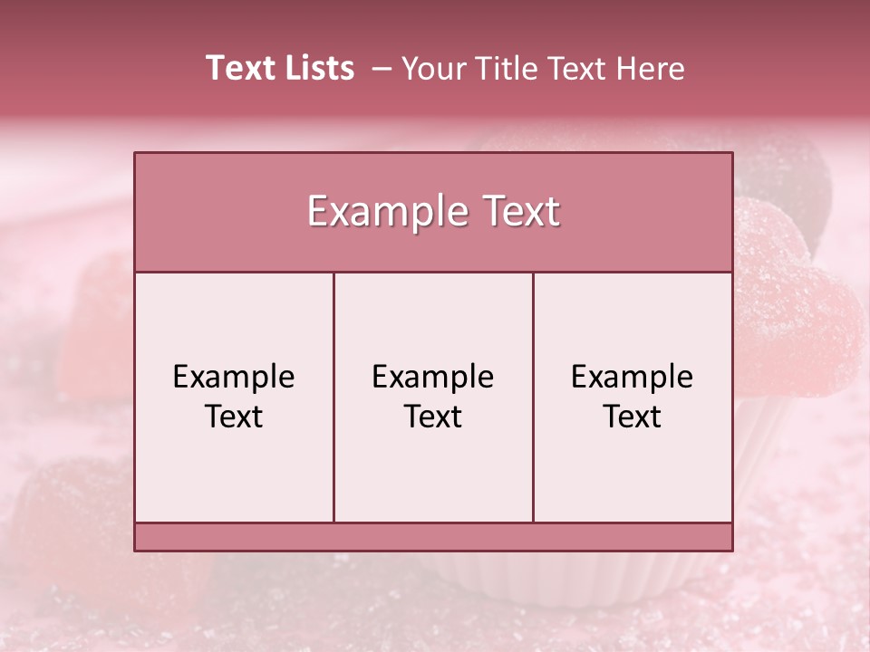 Heart Candy PowerPoint Template