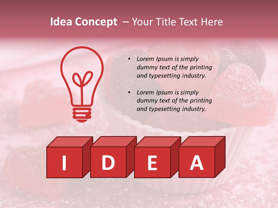 Heart Candy PowerPoint Template