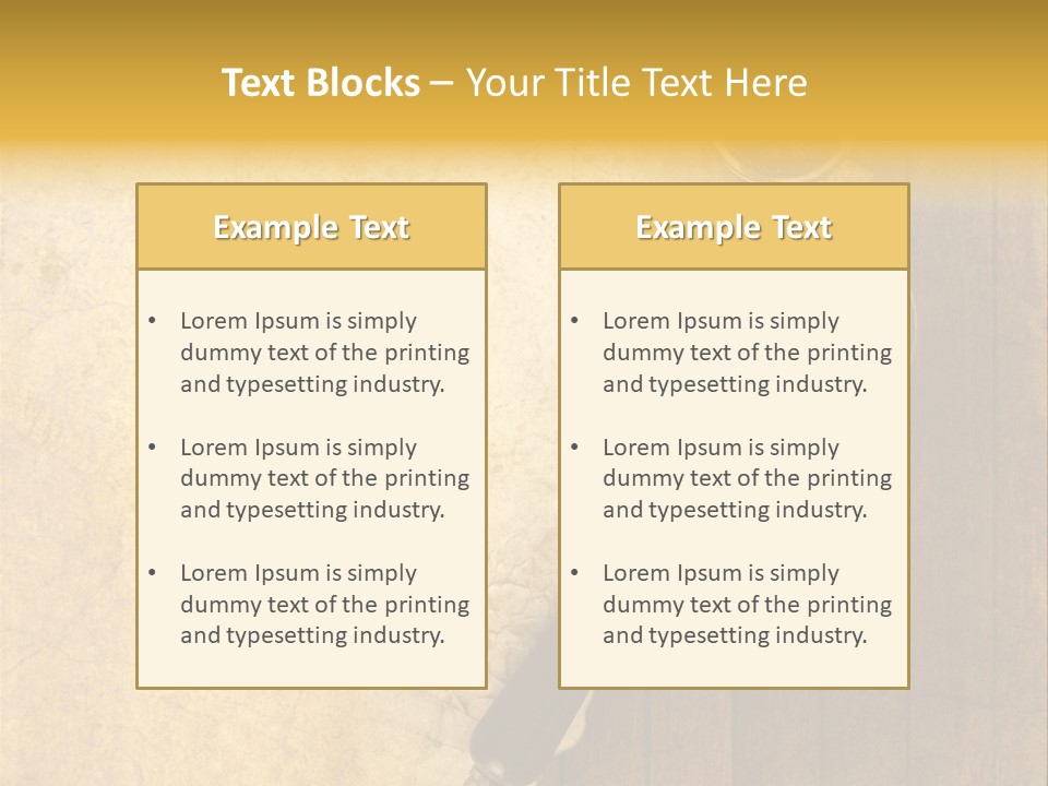 Rough Rusty Dirty PowerPoint Template