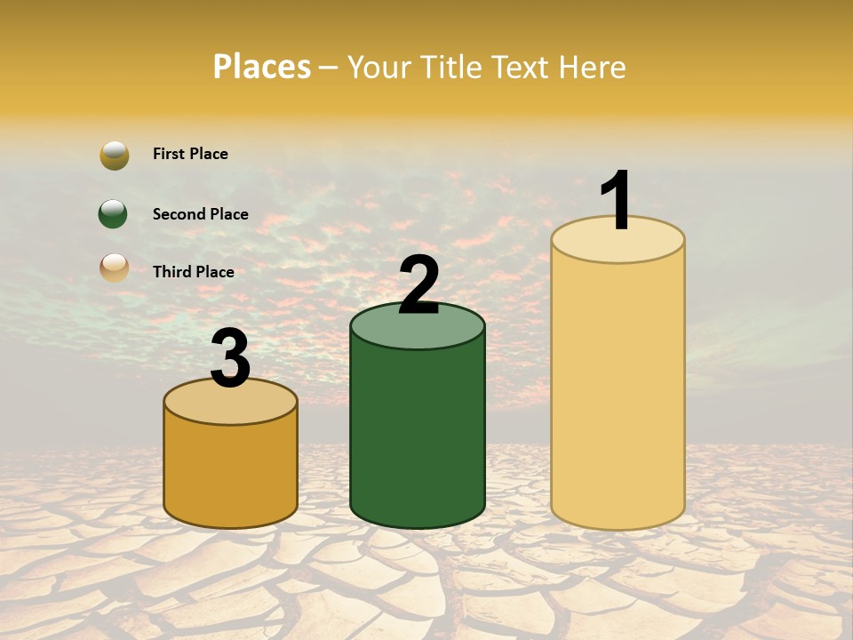 Drought Land PowerPoint Template
