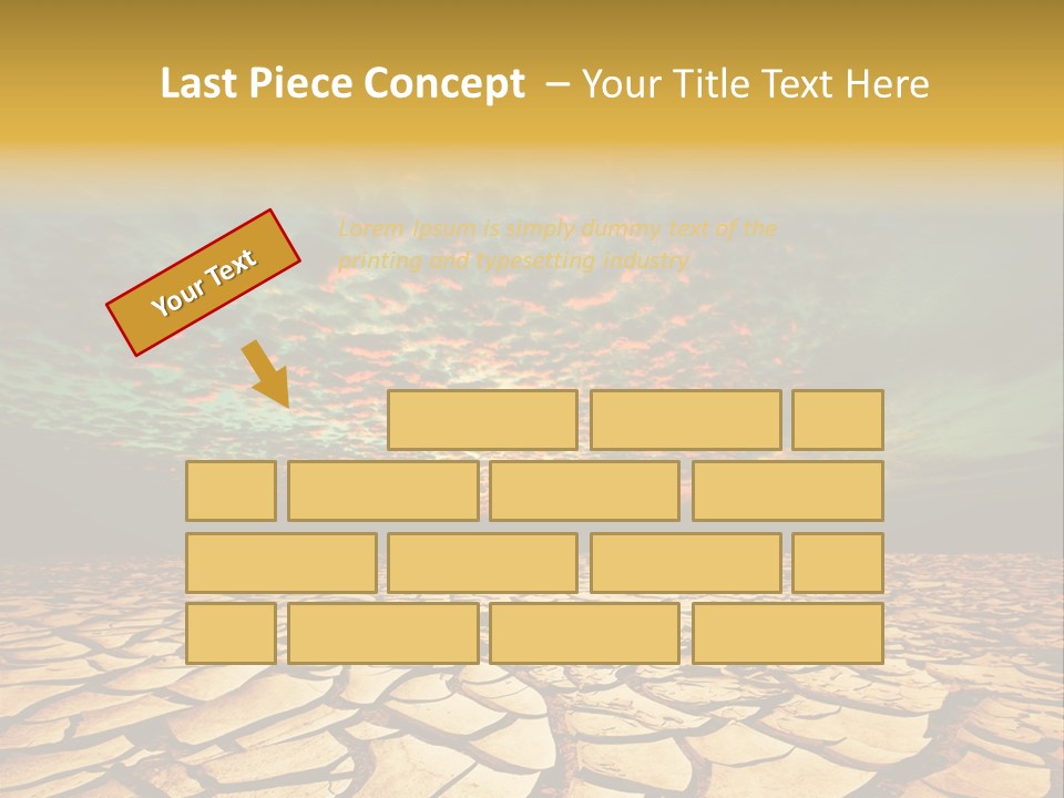 Drought Land PowerPoint Template