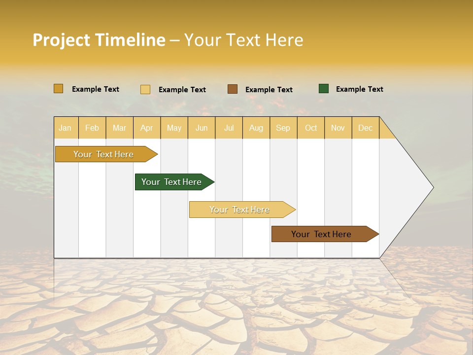 Drought Land PowerPoint Template