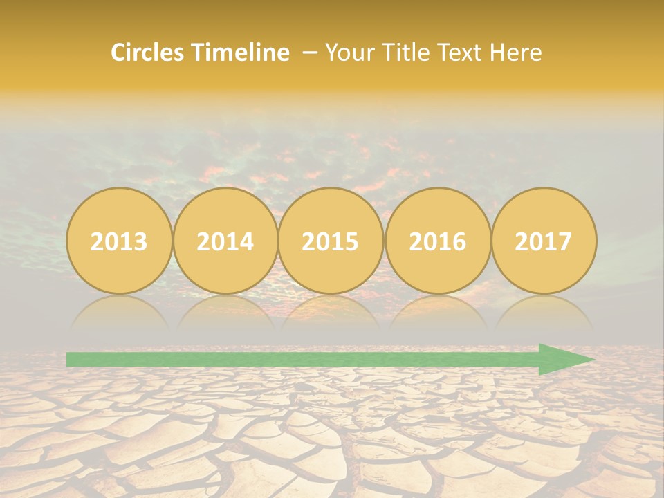 Drought Land PowerPoint Template