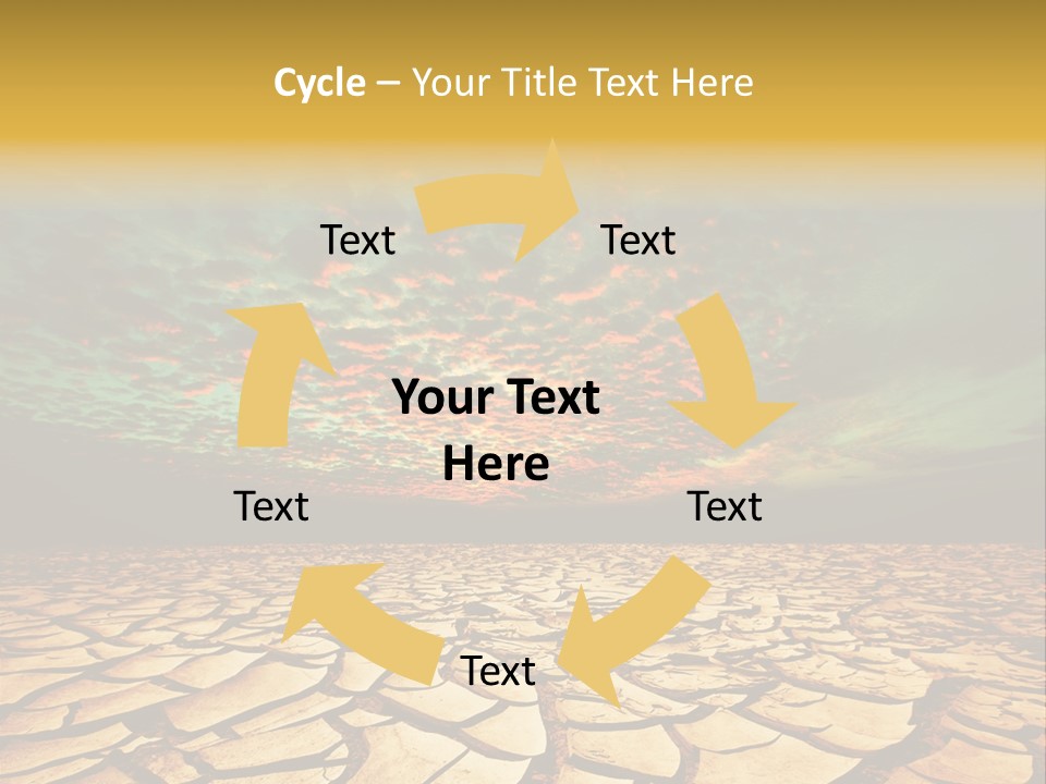 Drought Land PowerPoint Template