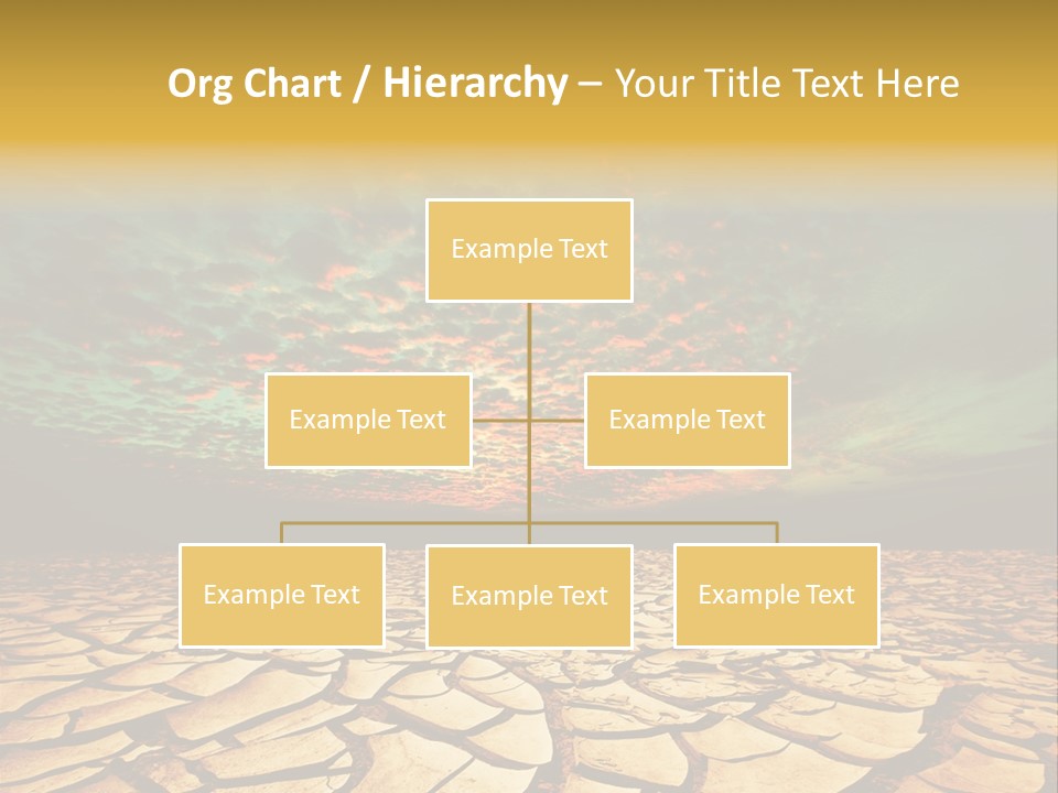 Drought Land PowerPoint Template