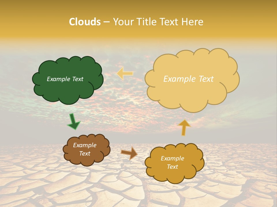 Drought Land PowerPoint Template