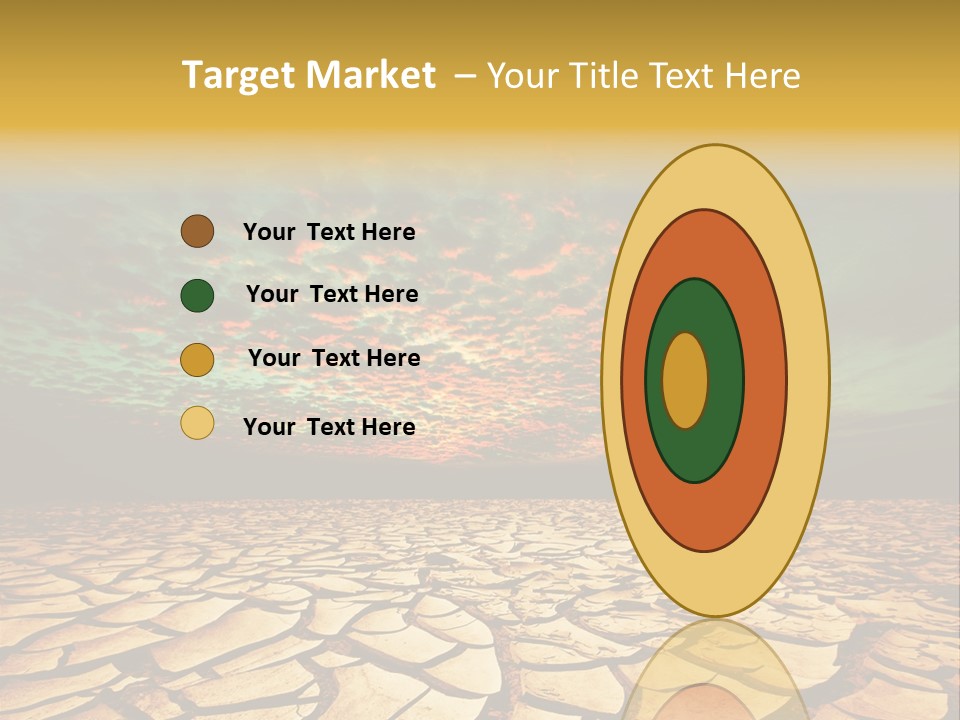 Drought Land PowerPoint Template