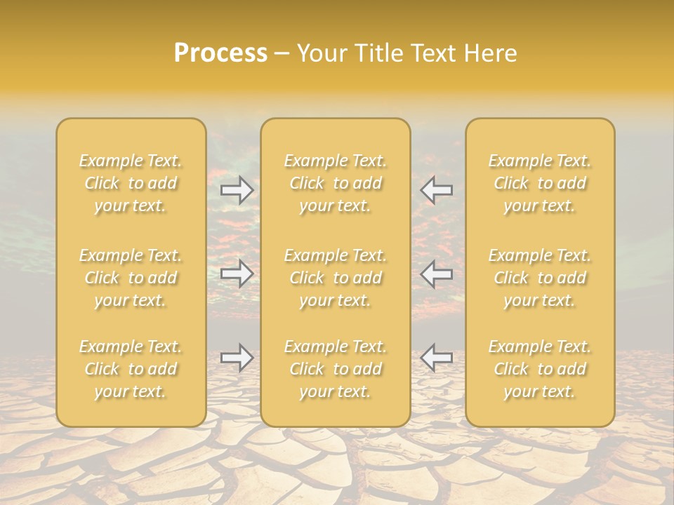 Drought Land PowerPoint Template