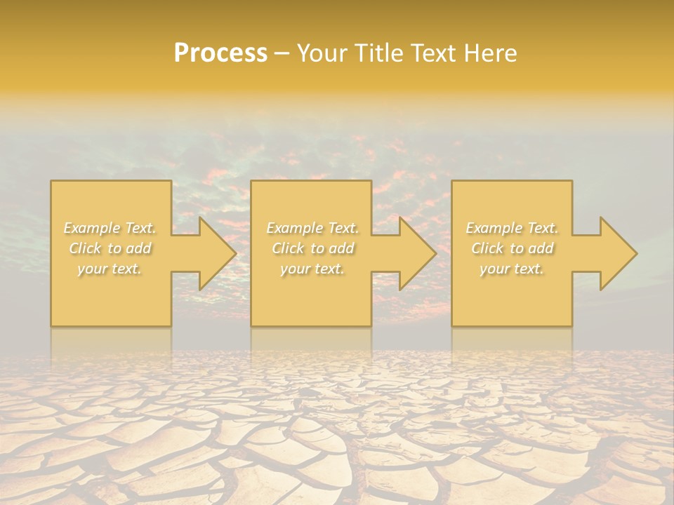 Drought Land PowerPoint Template