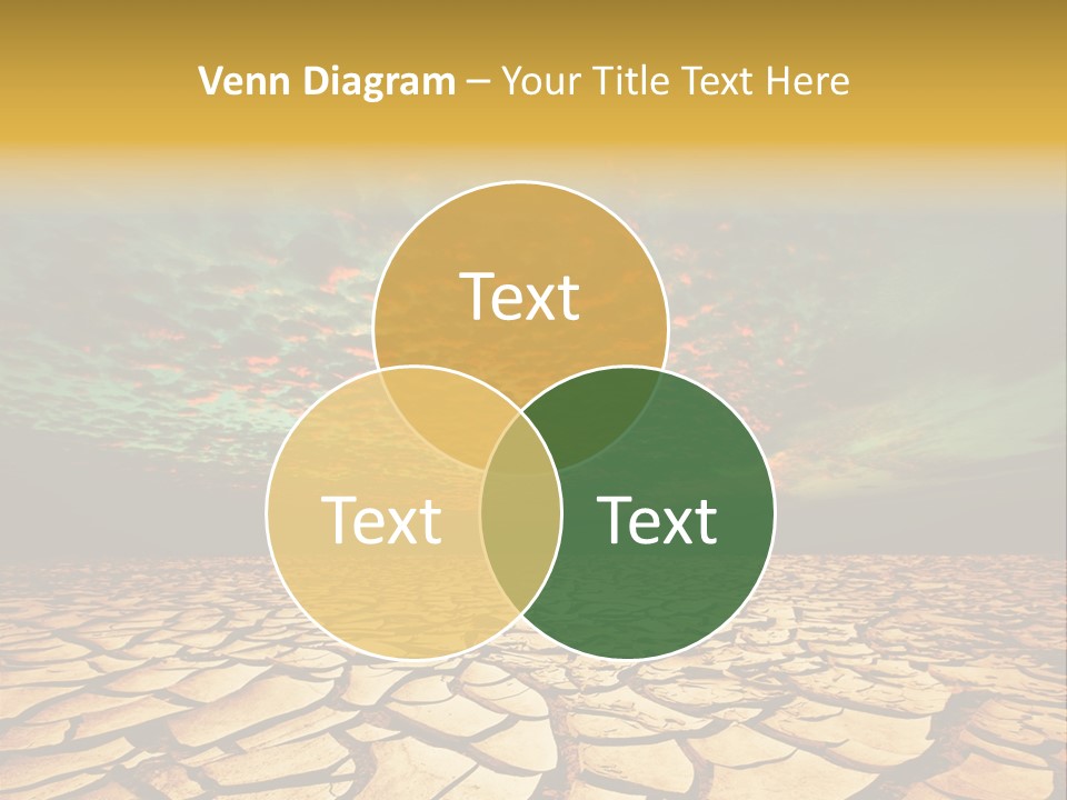 Drought Land PowerPoint Template