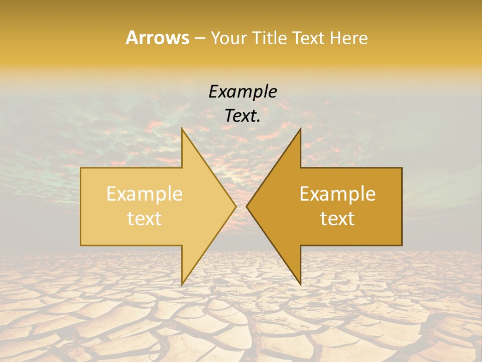 Drought Land PowerPoint Template