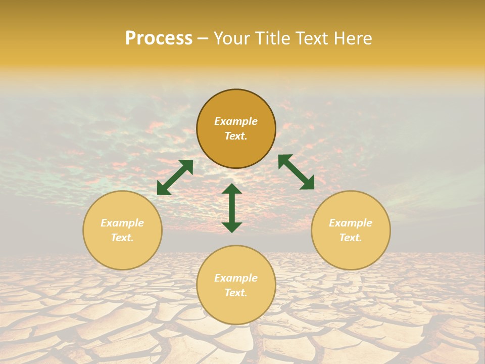 Drought Land PowerPoint Template