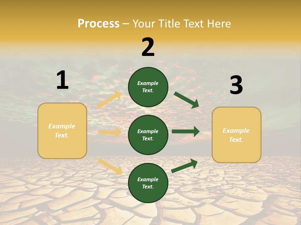 Drought Land PowerPoint Template